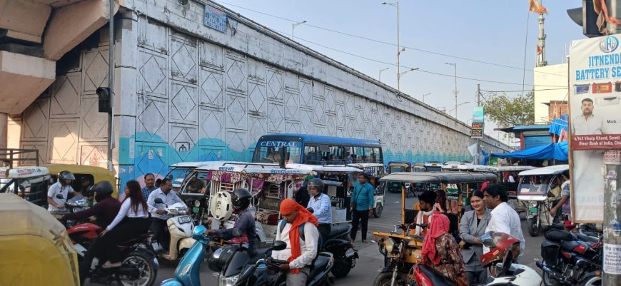 लखनऊ के चिनहट क्षेत्र में यातायात जाम की समस्या एक बड़ी चुनौती