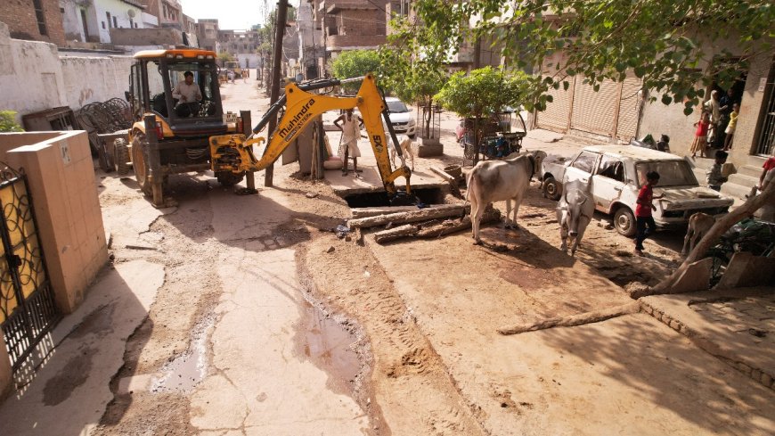 पक्के पाट दिये नाले, अब सफाई के लाले , -ड्रोन से देखी जा रही नालों की वास्तविक स्थिति