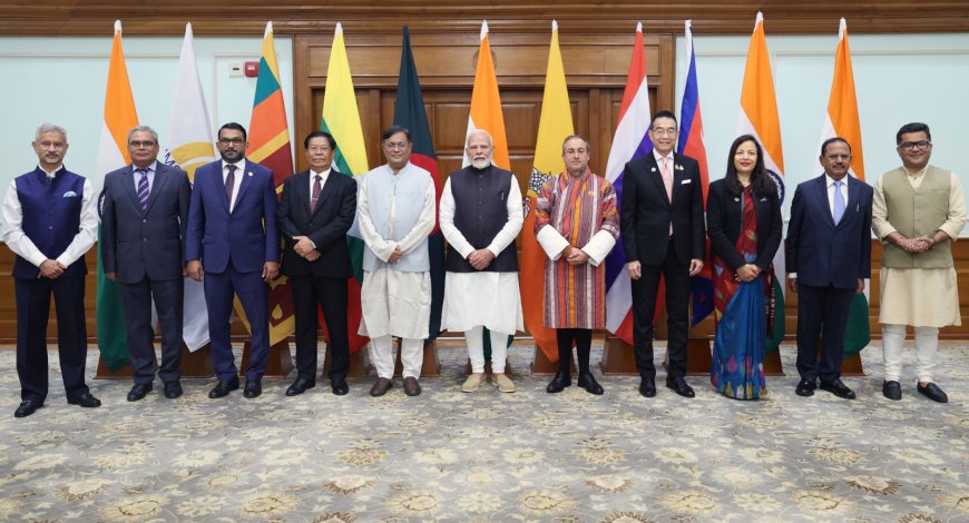 BIMSTEC Conference: भारत का 'पड़ोसी पहले' और 'एक्ट ईस्ट' नीति पर जोर